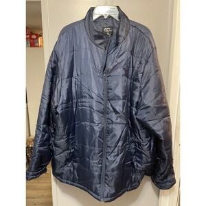Jackson Hole Men's Puffer Jacket Navy Blue Size 4X